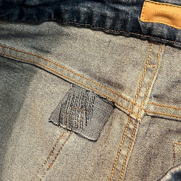 HP🎉!! MOTHER HIGH WAISTED LOOKER ANKLE FRAY 29 - Picture 13 of 16